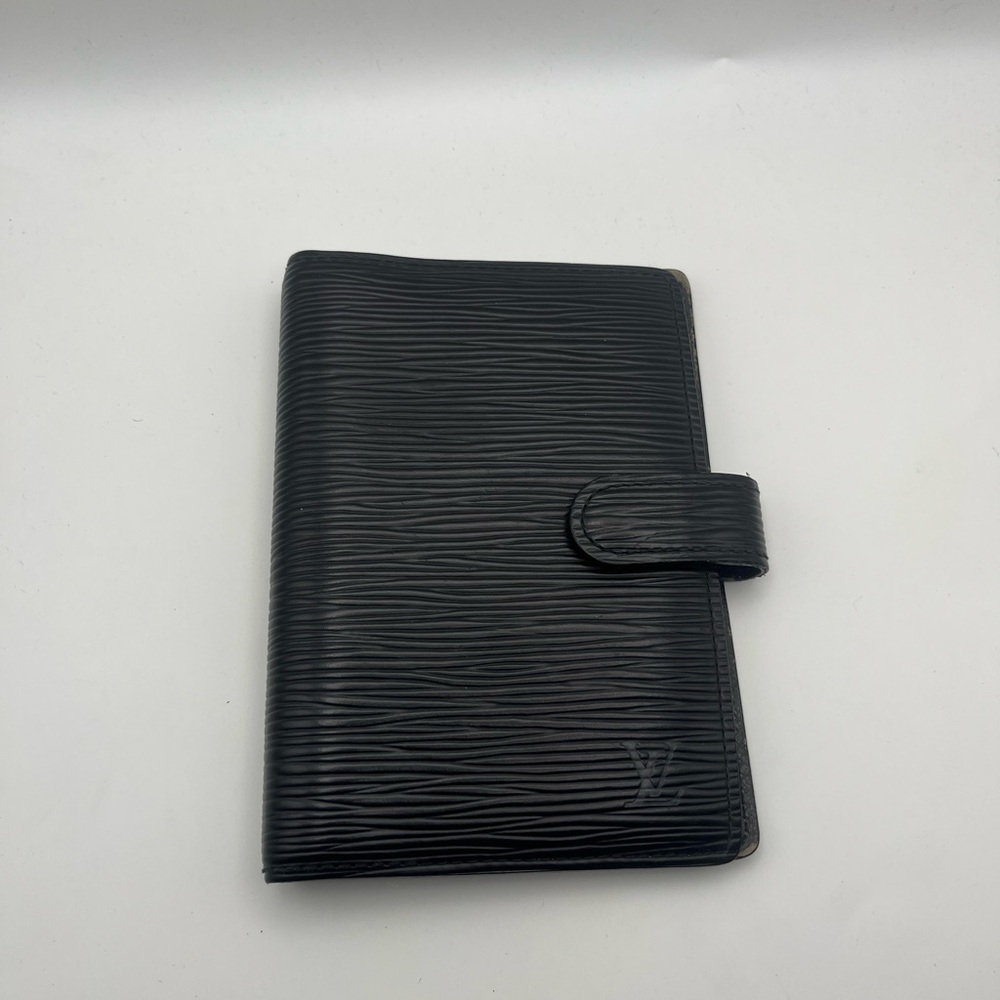 Louis Vuitton Black Epi Planner/Agenda w/ COA - Picture 2 of 7